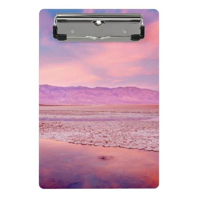 Mini Porte-bloc Lac water, Badwater, Death Valley (Devant)