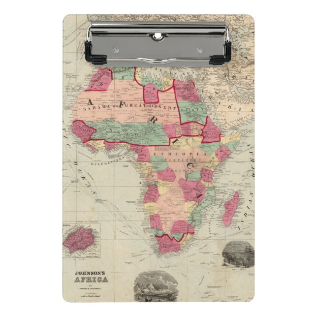 Mini Porte-bloc L'Afrique 30 (Devant)