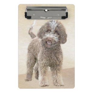 Mini Porte-bloc Lagotto Romagnolo Peinture - Cute Original Chien A