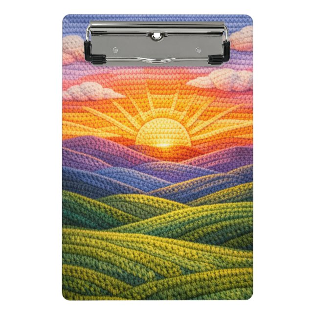 Mini Porte-bloc Laine acrylique (Devant)