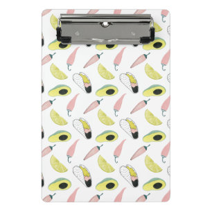 Mini Porte-bloc Laissez-nous taco au sujet de cercle d'élément de