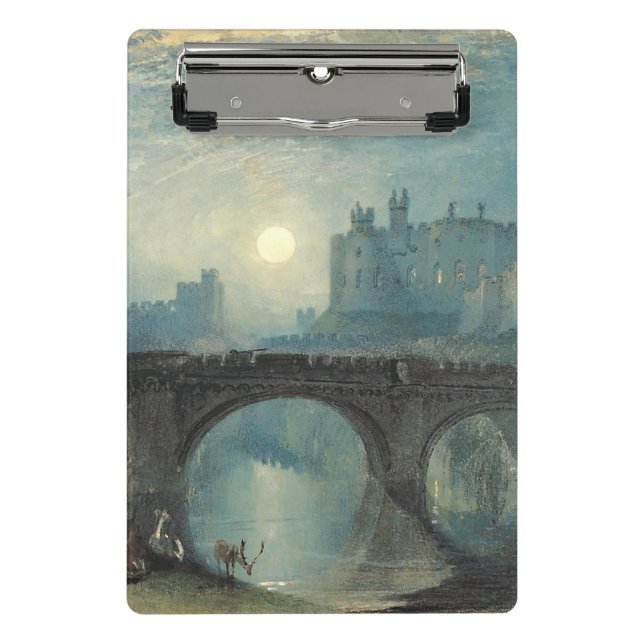 Mini Porte-bloc Le château William Turner Alnwick (Devant)