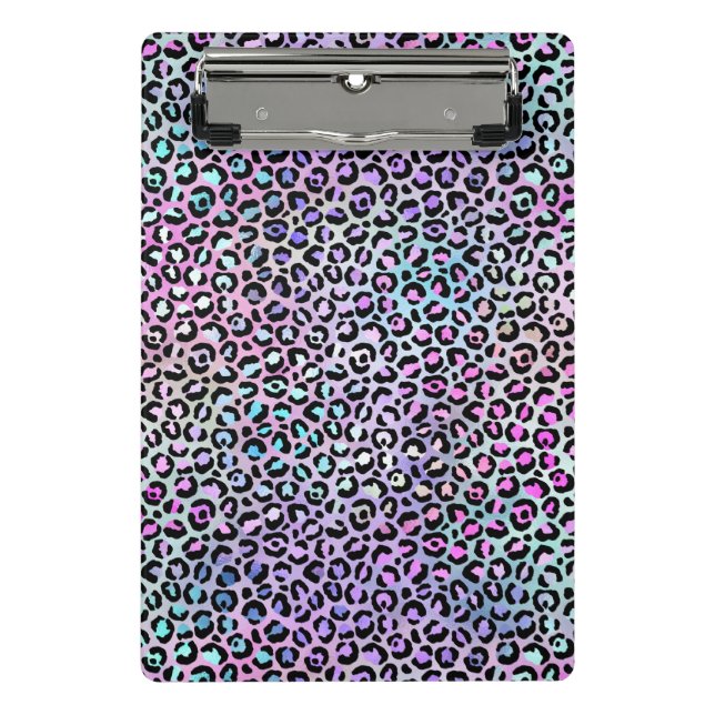 Mini Porte-bloc Le design Iridescente Leopard Series 12 (Devant)