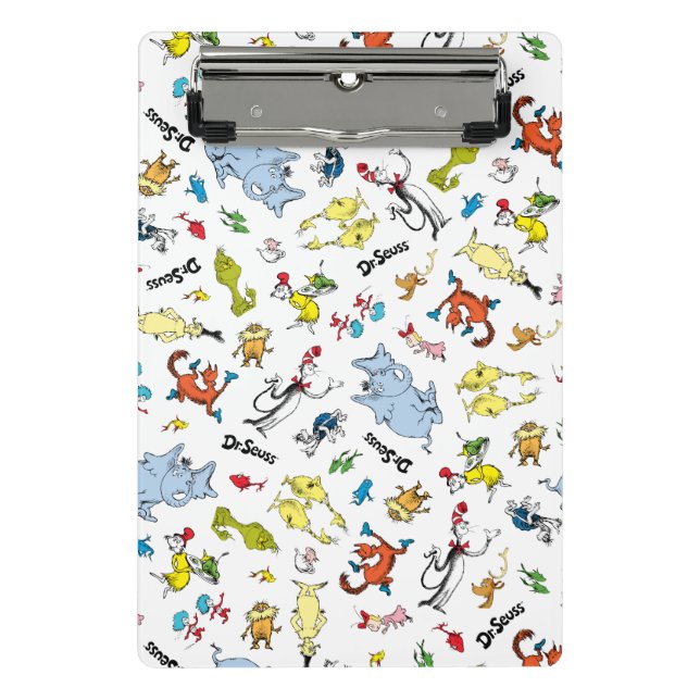 Mini Porte-bloc Le monde du modèle de Dr Seuss (Devant)