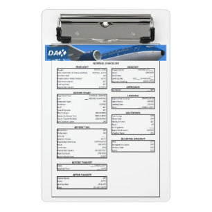 Mini Porte-bloc Liste de contrôle des Porte - blocs DAX 737