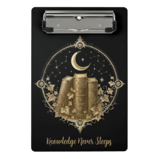 Mini Porte-bloc Livres d'Académie Victorienne Sombres & Journal de