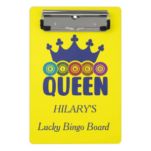 Mini Porte-bloc Lucky Bingo Queen