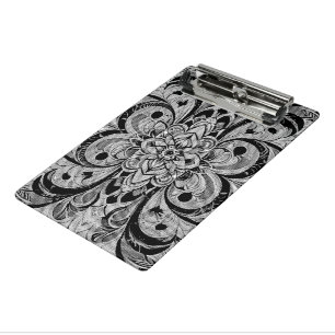 Mini Porte-bloc Mandala Symphonie des couleurs – Floral psychédéli