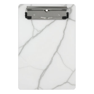 Mini Porte-bloc Marbre Blanc