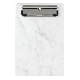 Mini Porte-bloc Marbre Blanc