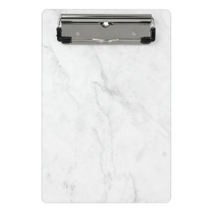 Mini Porte-bloc Marbre Blanc