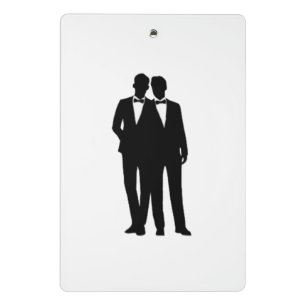 Mini Porte-bloc Mariage de mari et mari