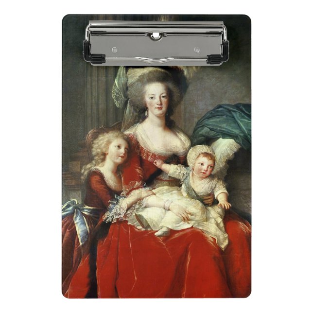 Mini Porte-bloc Marie-Antoinette et ses quatre enfants, 1787 (Devant)