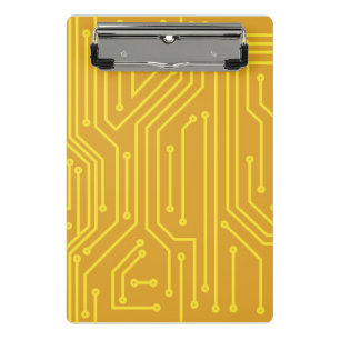 Mini Porte-bloc Matériel informatique abstrait