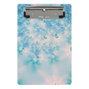 Mini Porte-bloc Méditation Papillon Art Bleu Calme