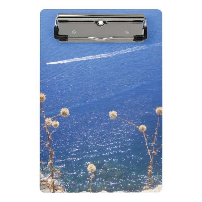Mini Porte-bloc Mer bleue grecque (Devant)