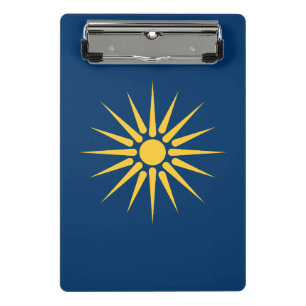 Mini Porte-bloc Mini-bloc-notes avec le drapeau de Macédoine, Grèc