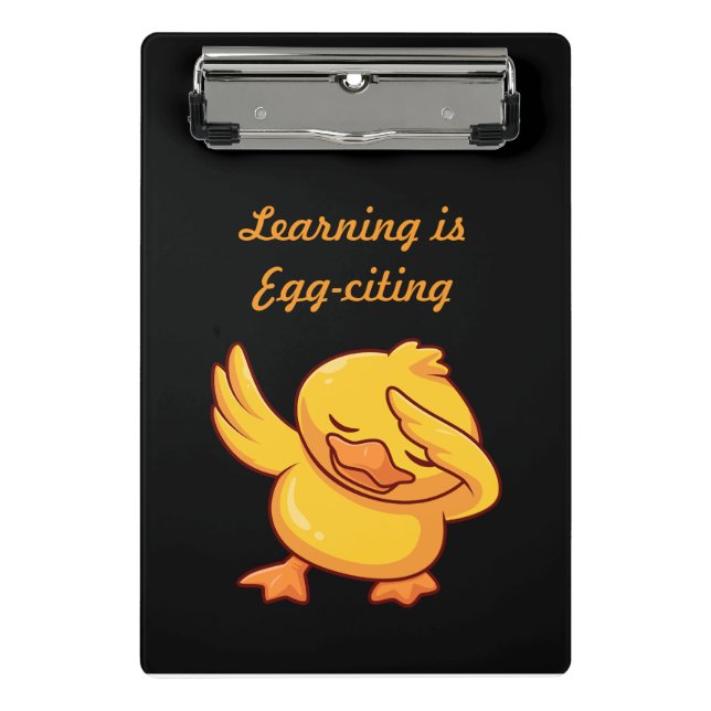 Mini Porte-bloc Mini-carte avec conception de canard mou - (Devant)