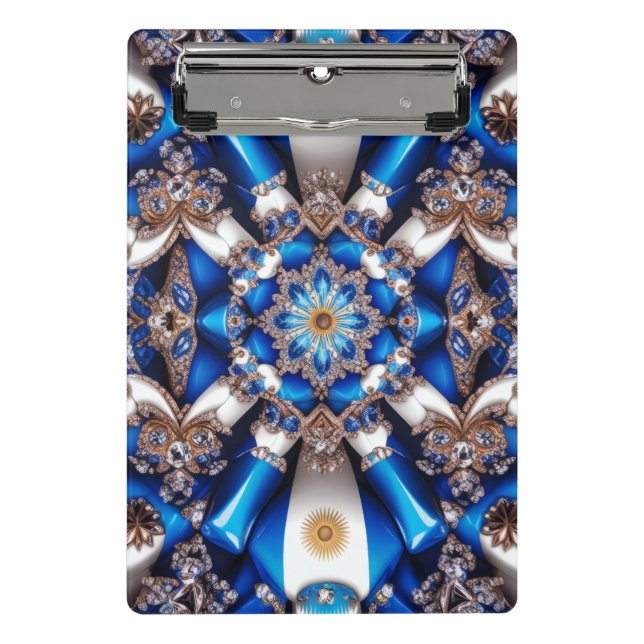 Mini Porte-bloc Mini porte - bloc aux couleurs argentines (Devant)