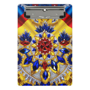 Mini Porte-bloc Mini porte - bloc avec couleurs roumaines