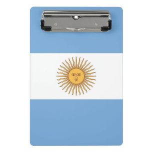 Mini Porte-bloc Mini porte - bloc avec drapeau d'Argentine