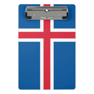 Mini Porte-bloc Mini porte - bloc avec drapeau d'Islande