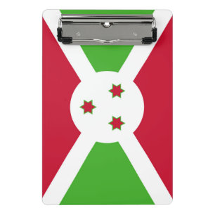 Mini Porte-bloc Mini porte - bloc avec drapeau du Burundi