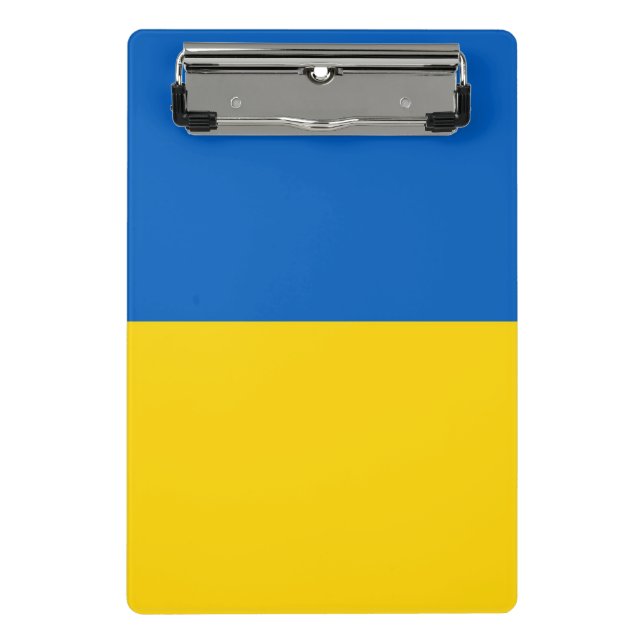 Mini Porte-bloc Mini porte - bloc avec drapeau d'Ukraine (Devant)