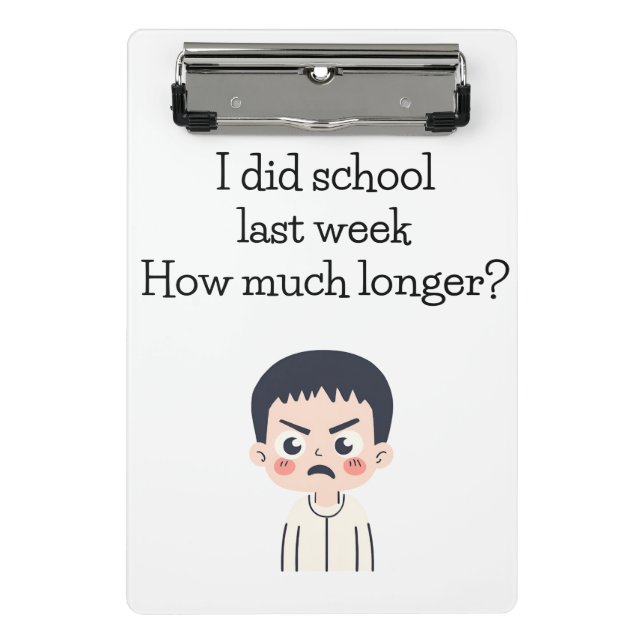 Mini Porte-bloc Mini porte-bloc. Retour à la papeterie scolaire (Devant)