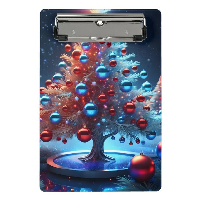 Mini Porte-bloc Minicarpeta de pinza navidad 1 - 002 (Devant)