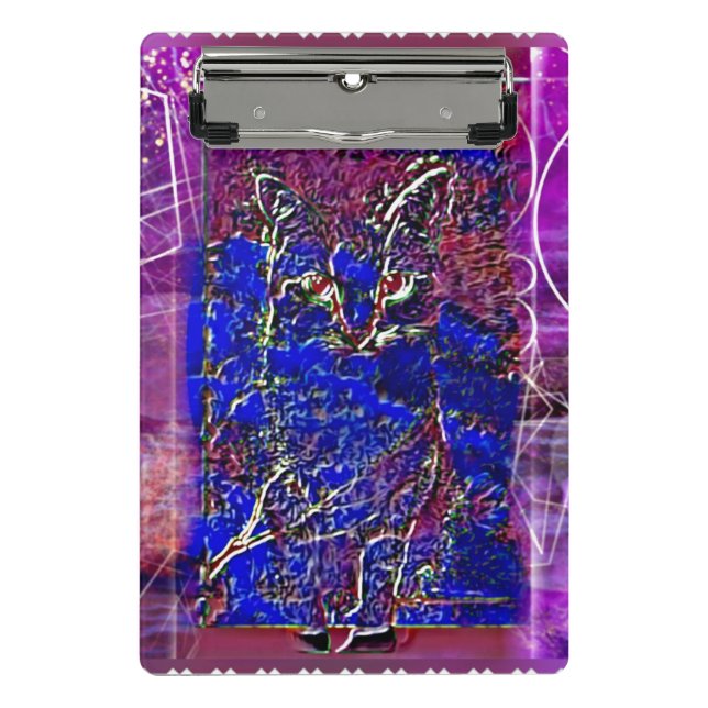 Mini Porte-bloc Modèles de chats : Wanda 01 (Devant)