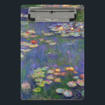 Mini Porte-bloc Monet Water Lilies Chef-d'oeuvre Peinture<br><div class="desc">Monet Water Lilies - Ce tableau Monet classique a été peint par Claude Monet en 1916. Il fait partie de sa célèbre collection de nénuphars où il peint dans son jardin à Giverney,  France. Un tableau de chef-d'oeuvre.</div>