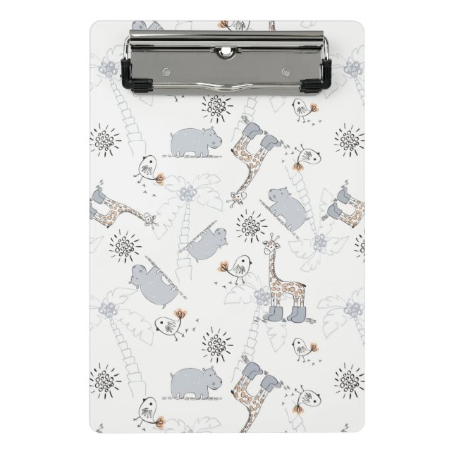 Mini Porte-bloc motif 2 de griffonnage (Devant)