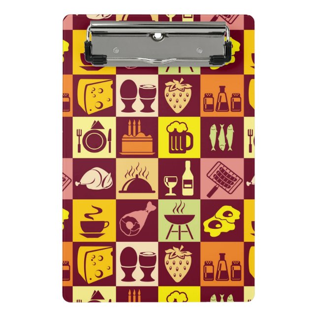 Mini Porte-bloc Motif 3 de nourriture (Devant)