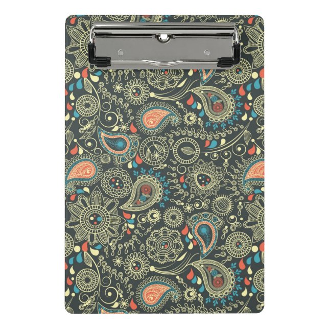 Mini Porte-bloc Motif 3 de Paisley (Devant)