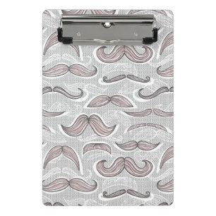 Mini Porte-bloc Motif à la mode de moustache