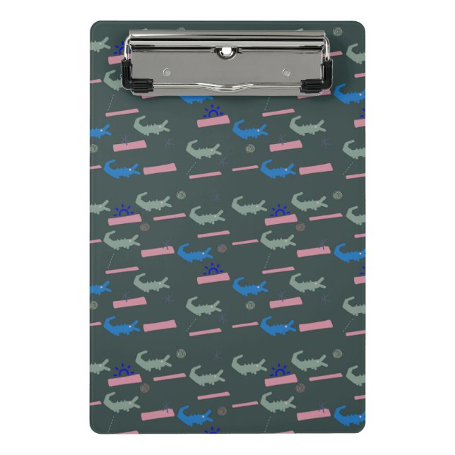 Mini Porte-bloc Motif Alligator (Devant)