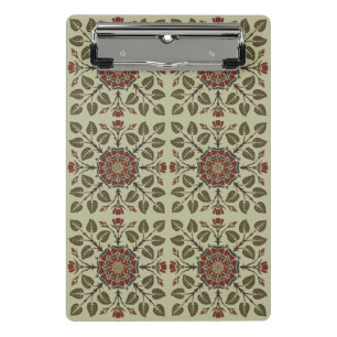 Mini Porte-bloc Motif artistique victorien Vintage Audsley Tudor R