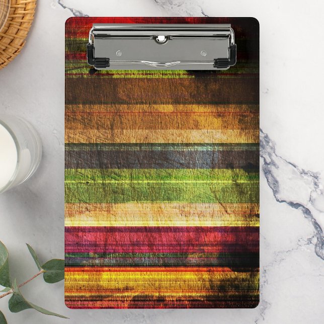 Mini Porte-bloc Motif bois multicolore (Créateur téléchargé)