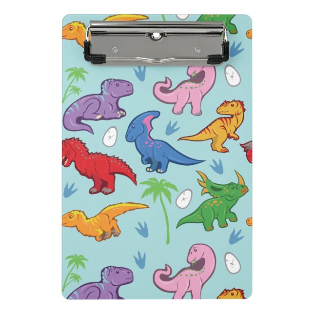 Mini Porte-bloc Motif Cute Dinosaur (Devant)