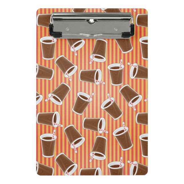 Mini Porte-bloc Motif d'aliments de préparation rapide (Devant)