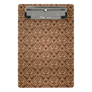 Mini Porte-bloc Motif de damassé sur l'arrière - plan de gradien