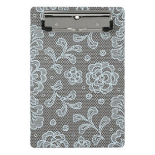 Mini Porte-bloc Motif de dentelle, cru 6 de fleur