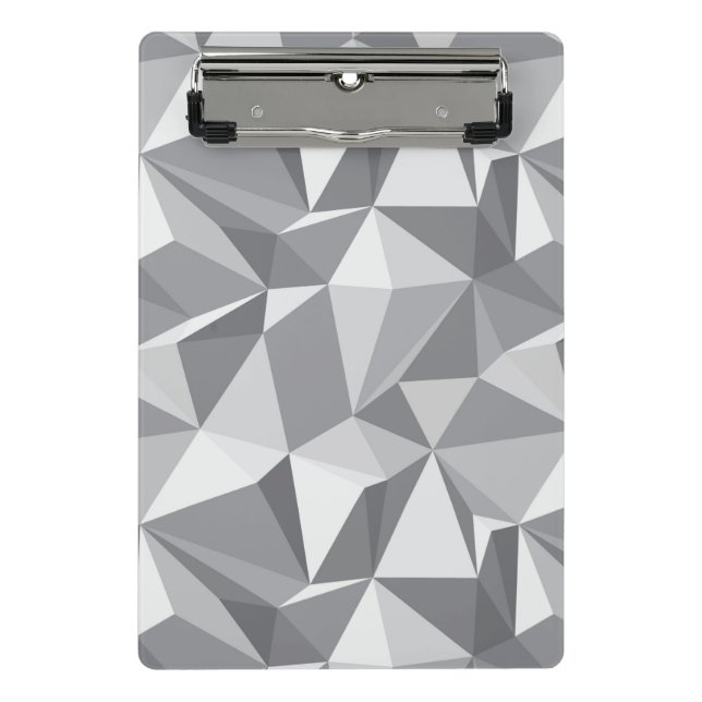 Mini Porte-bloc Motif de diamant - polygone abstrait (Devant)