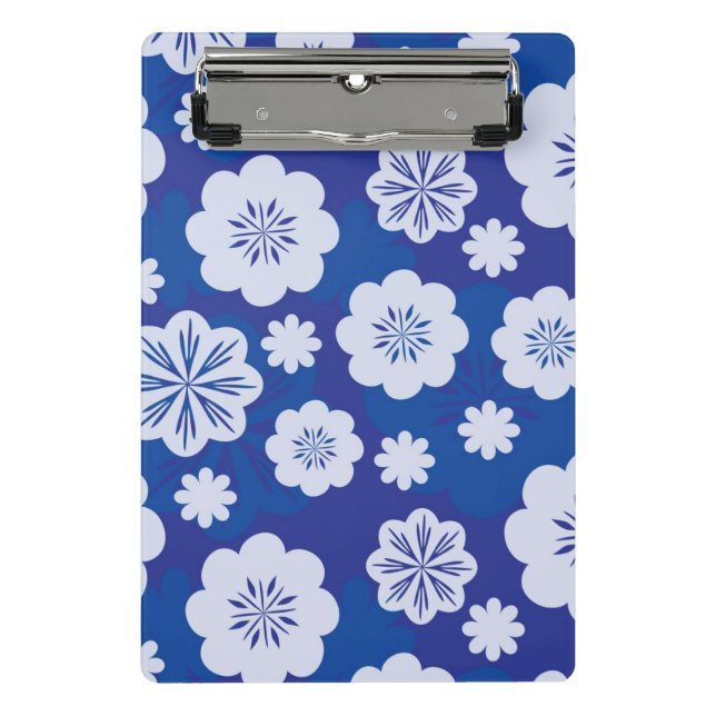 Mini Porte-bloc motif de fleur (Devant)