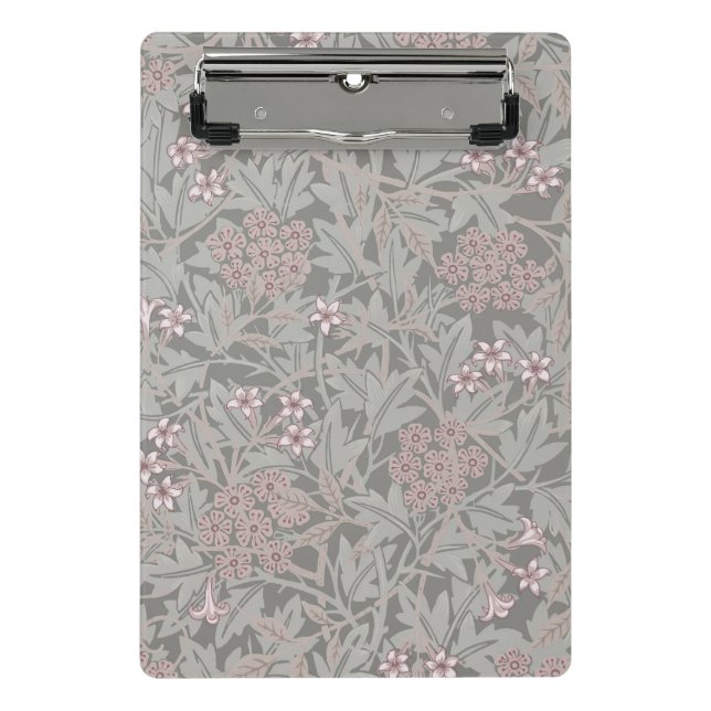 Mini Porte-bloc Motif de fleur de jasmin de William Morris (Devant)