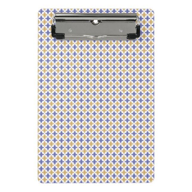 Mini Porte-bloc Motif de fleurs (Devant)