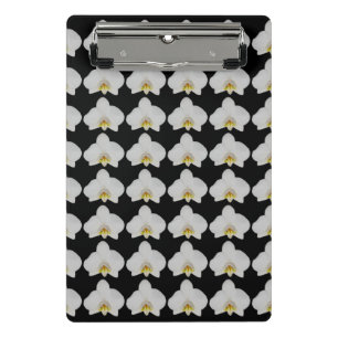 Mini Porte-bloc Motif de fleurs d'orchidées pour jardiniers et fle