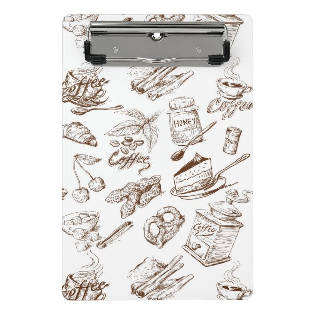 Mini Porte-bloc Motif de papier (Devant)