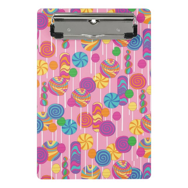 Mini Porte-bloc Motif de sucrerie de lucettes (Devant)